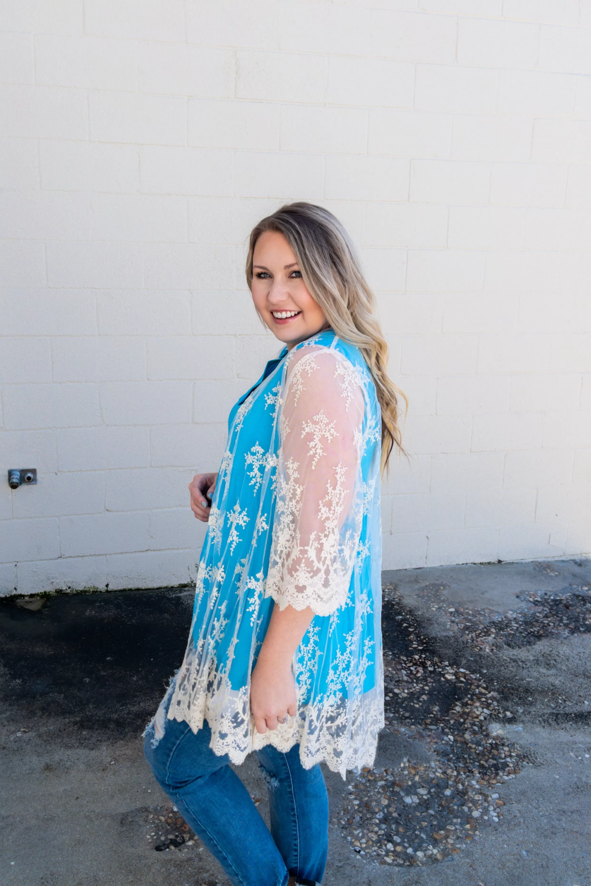 SALE | Try To Dream Lace Kimono