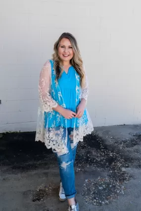 SALE | Try To Dream Lace Kimono