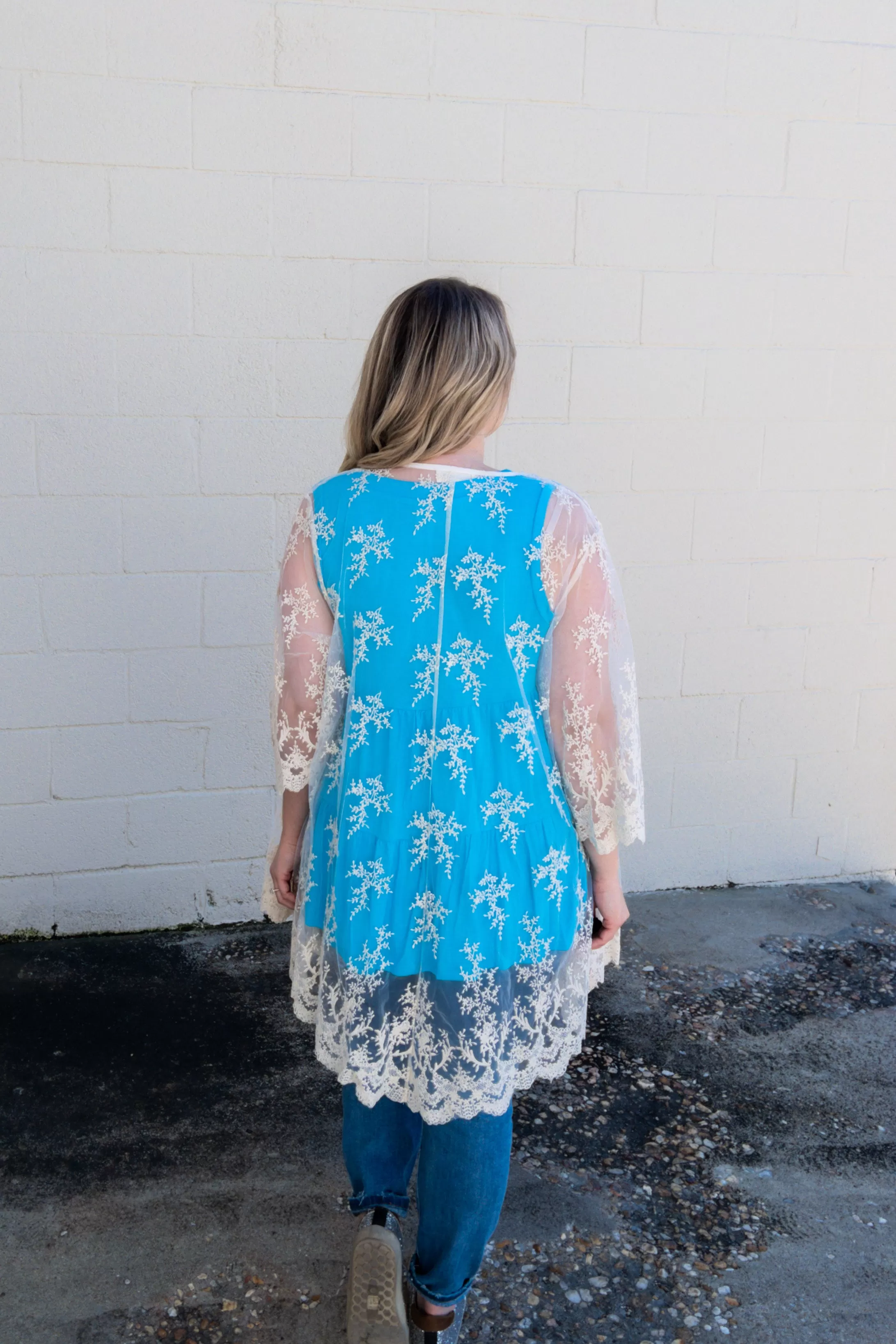 SALE | Try To Dream Lace Kimono