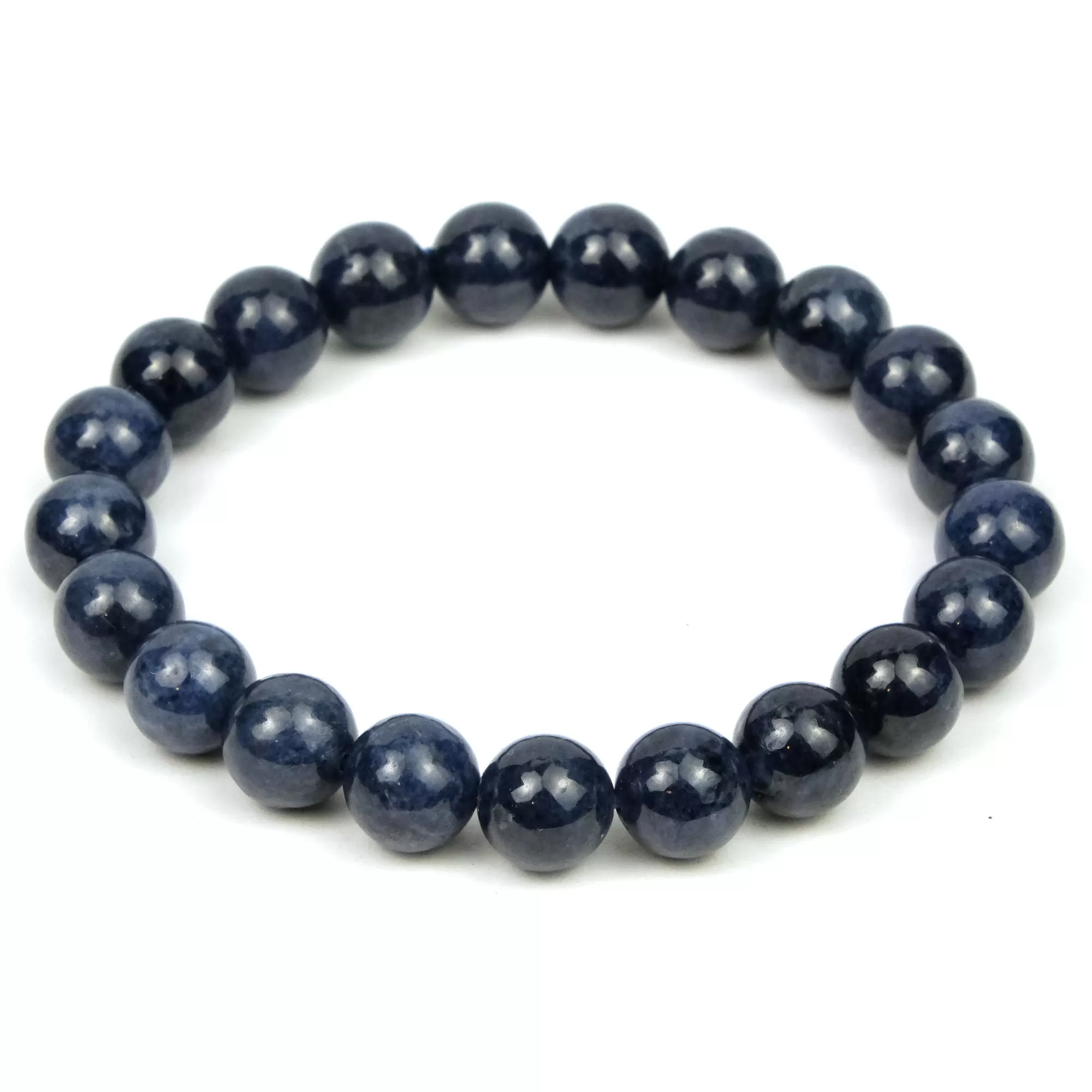 Sapphire Stretch Bracelet 10mm