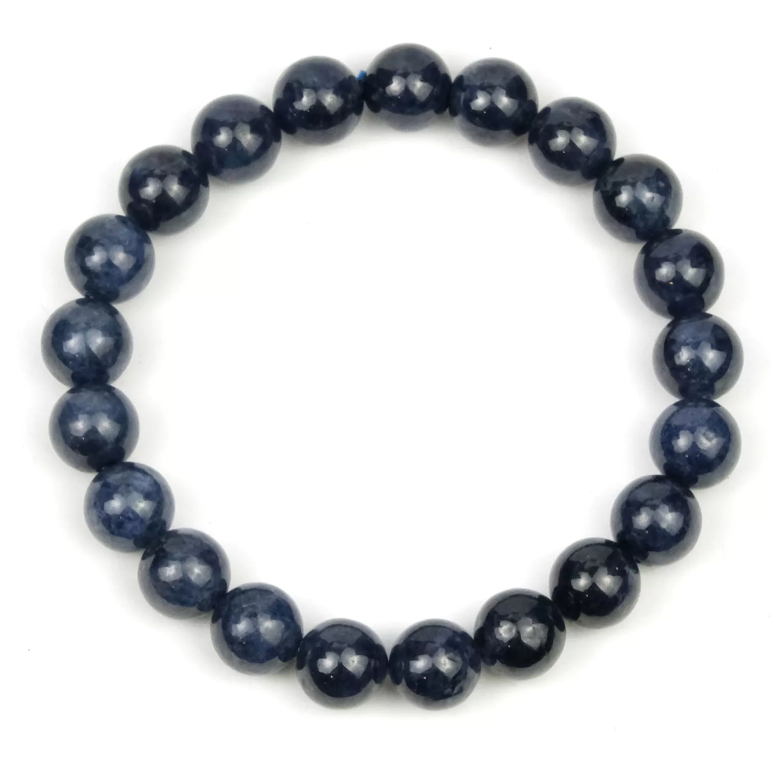 Sapphire Stretch Bracelet 10mm