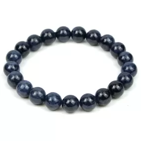 Sapphire Stretch Bracelet 10mm