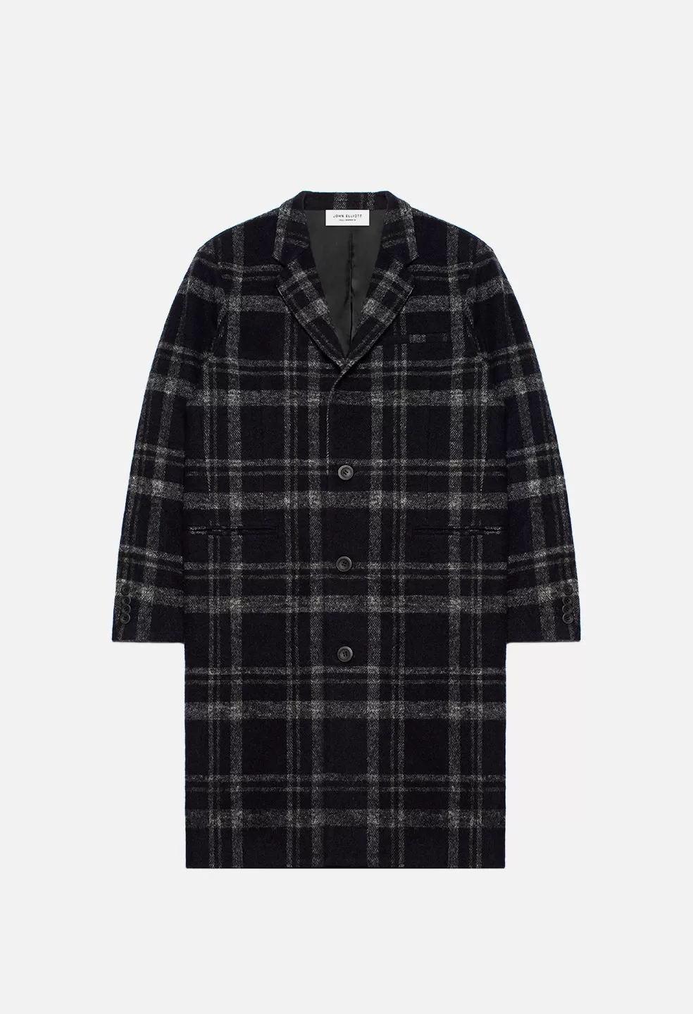 Scarlet Overcoat / Black Plaid