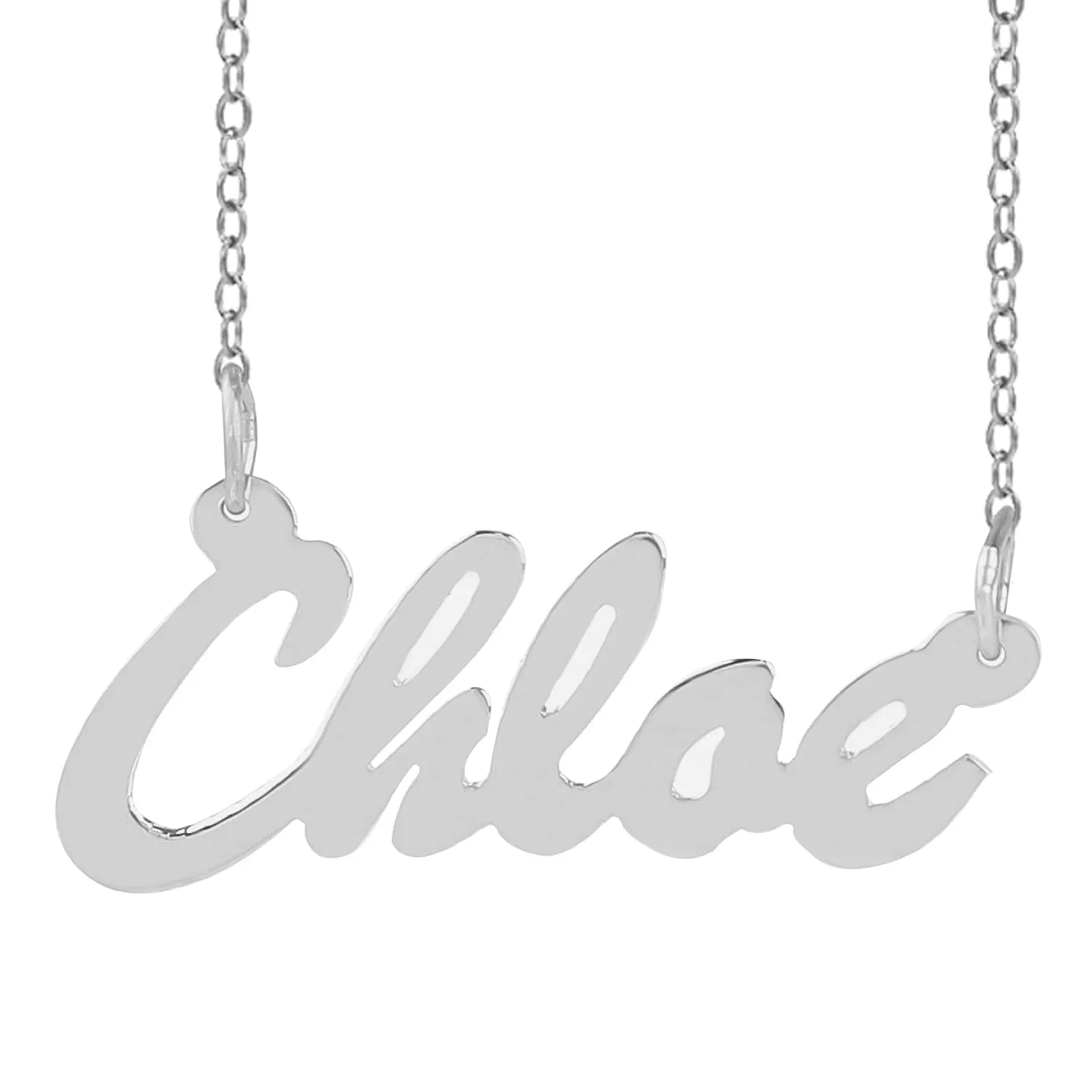 Script Name Necklace Chloe