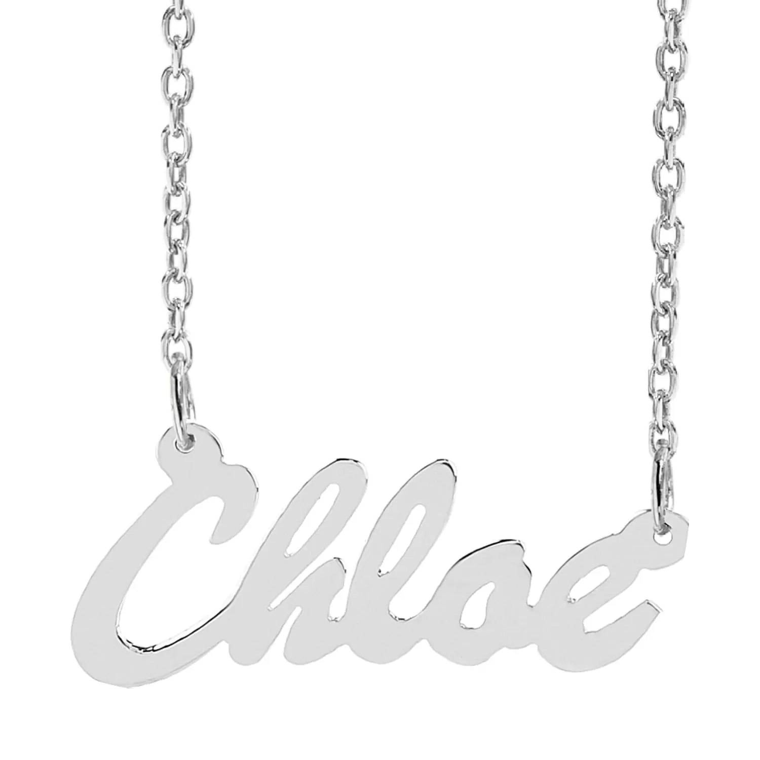 Script Name Necklace Chloe