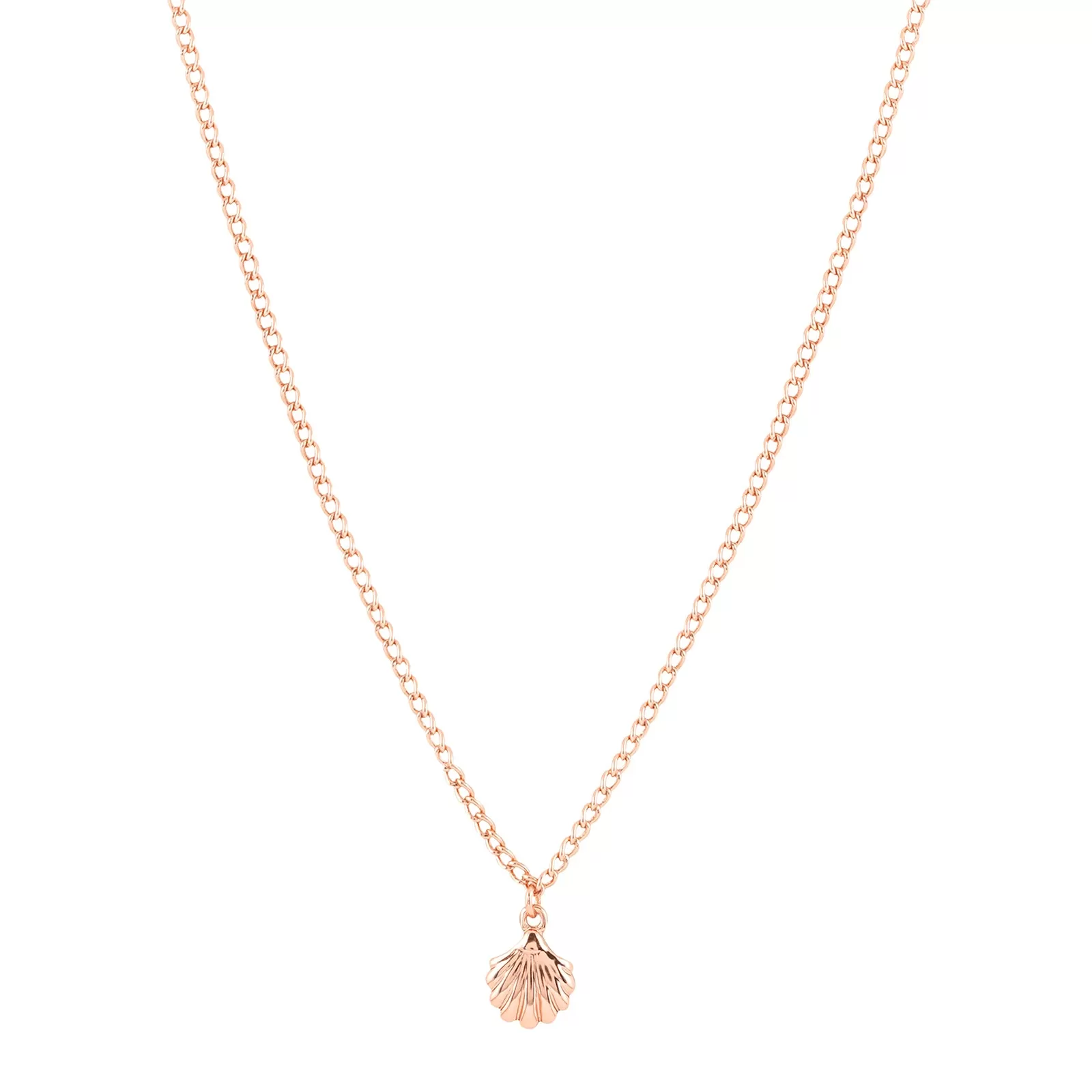 Sea Shell Rosegold Necklace Charm