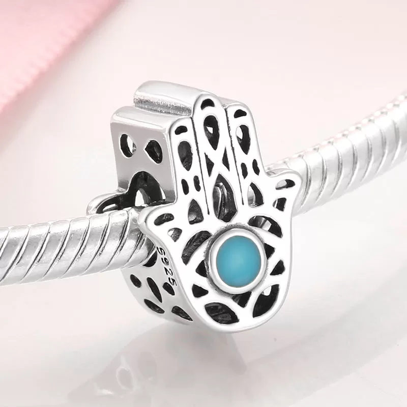 Silver Ribbon Charms Jewelry For Women