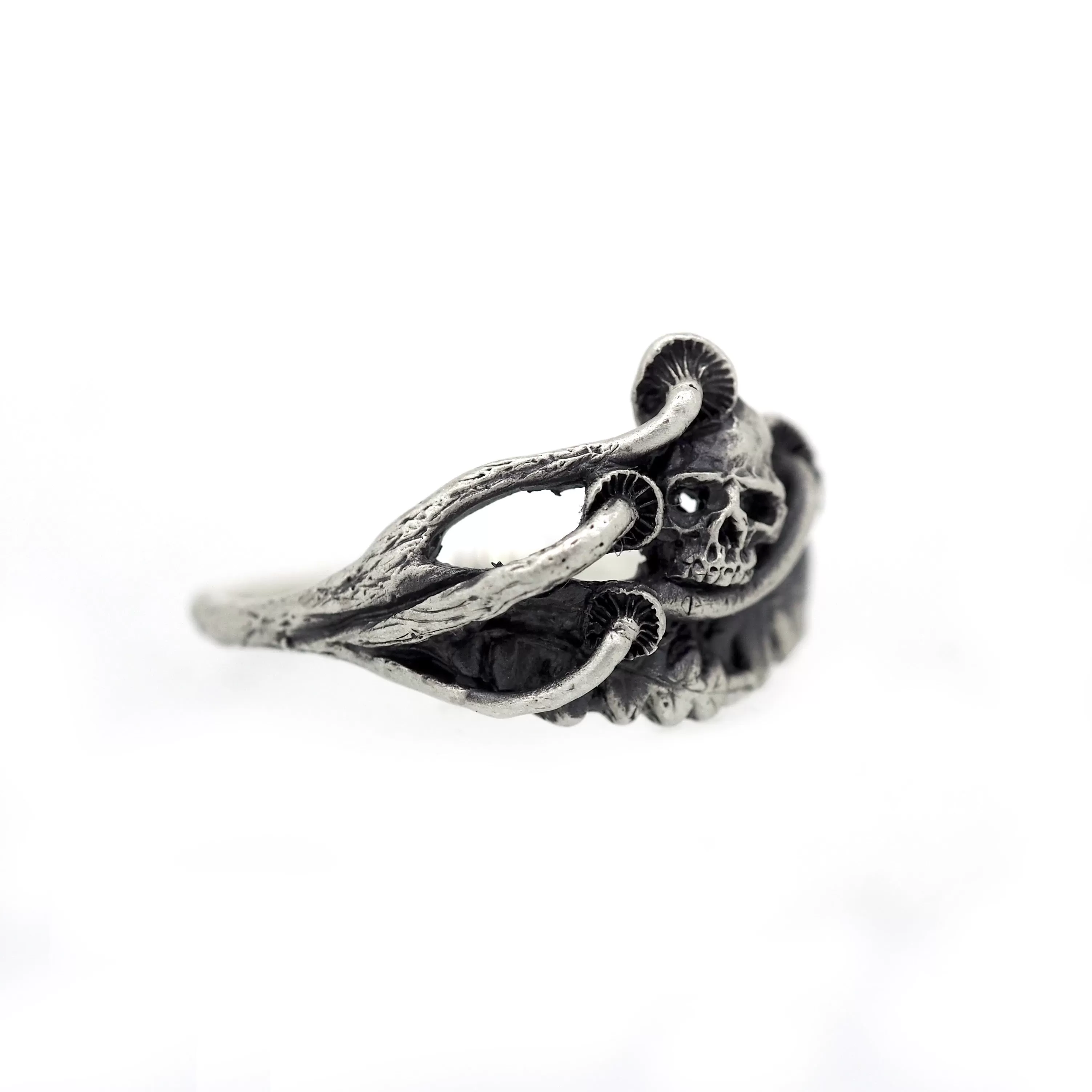 Skull in the forest ring