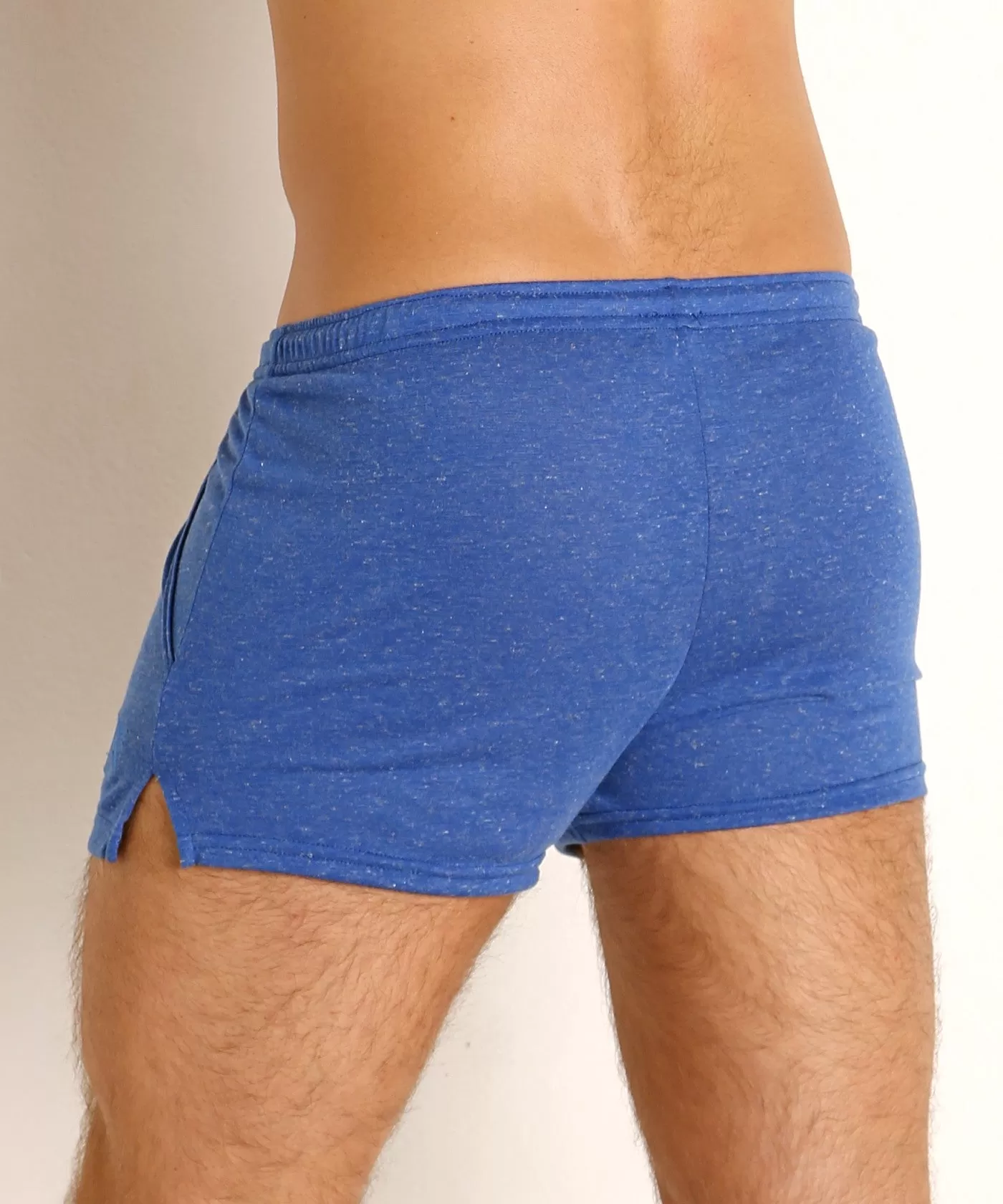 Slub Jersey Workout Shorts (Royal)