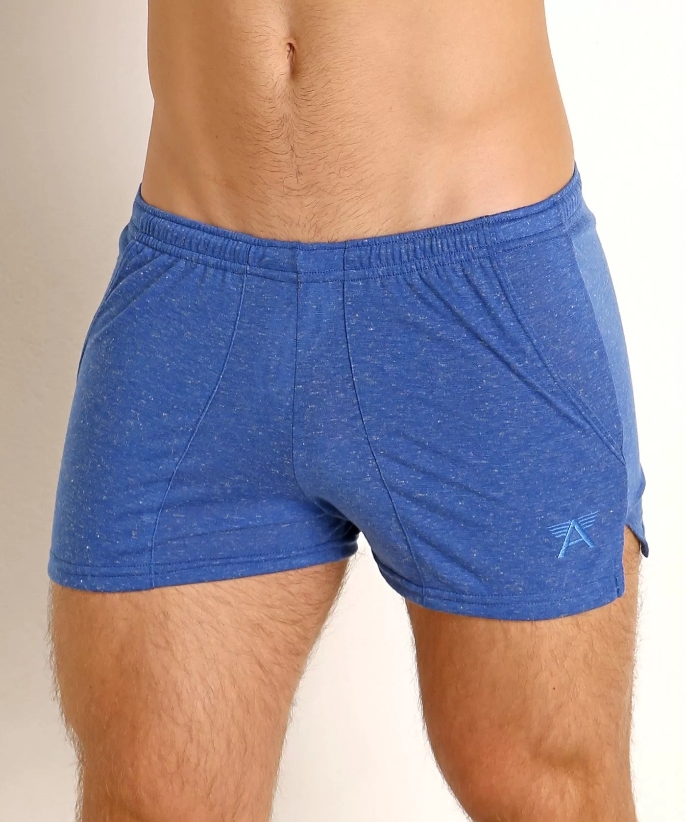 Slub Jersey Workout Shorts (Royal)