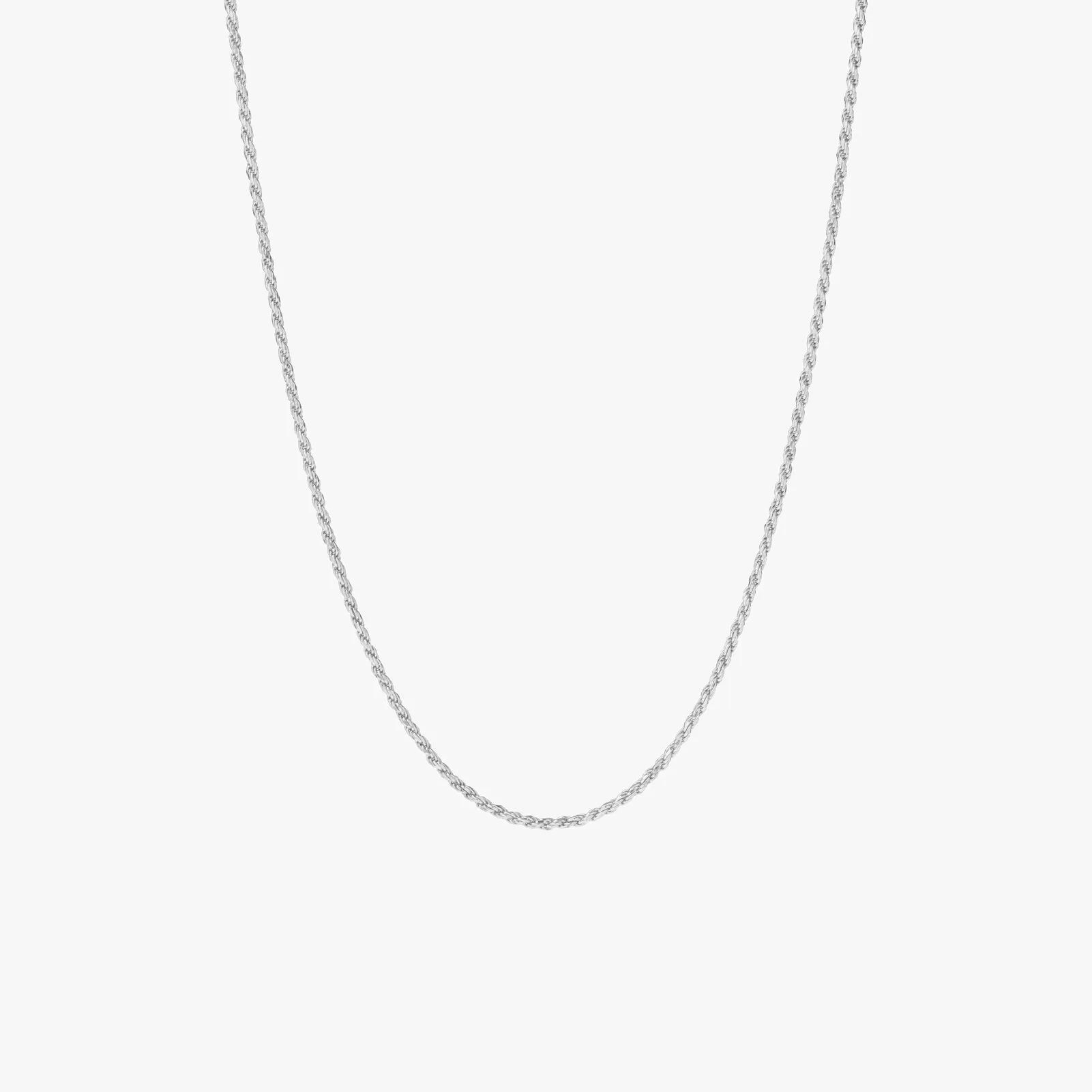 Sterling Silver Rope Chain