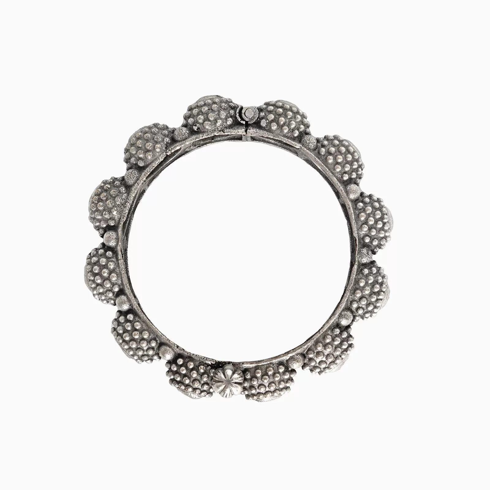 Teejh Raviksha Silver Oxidised Bracelet