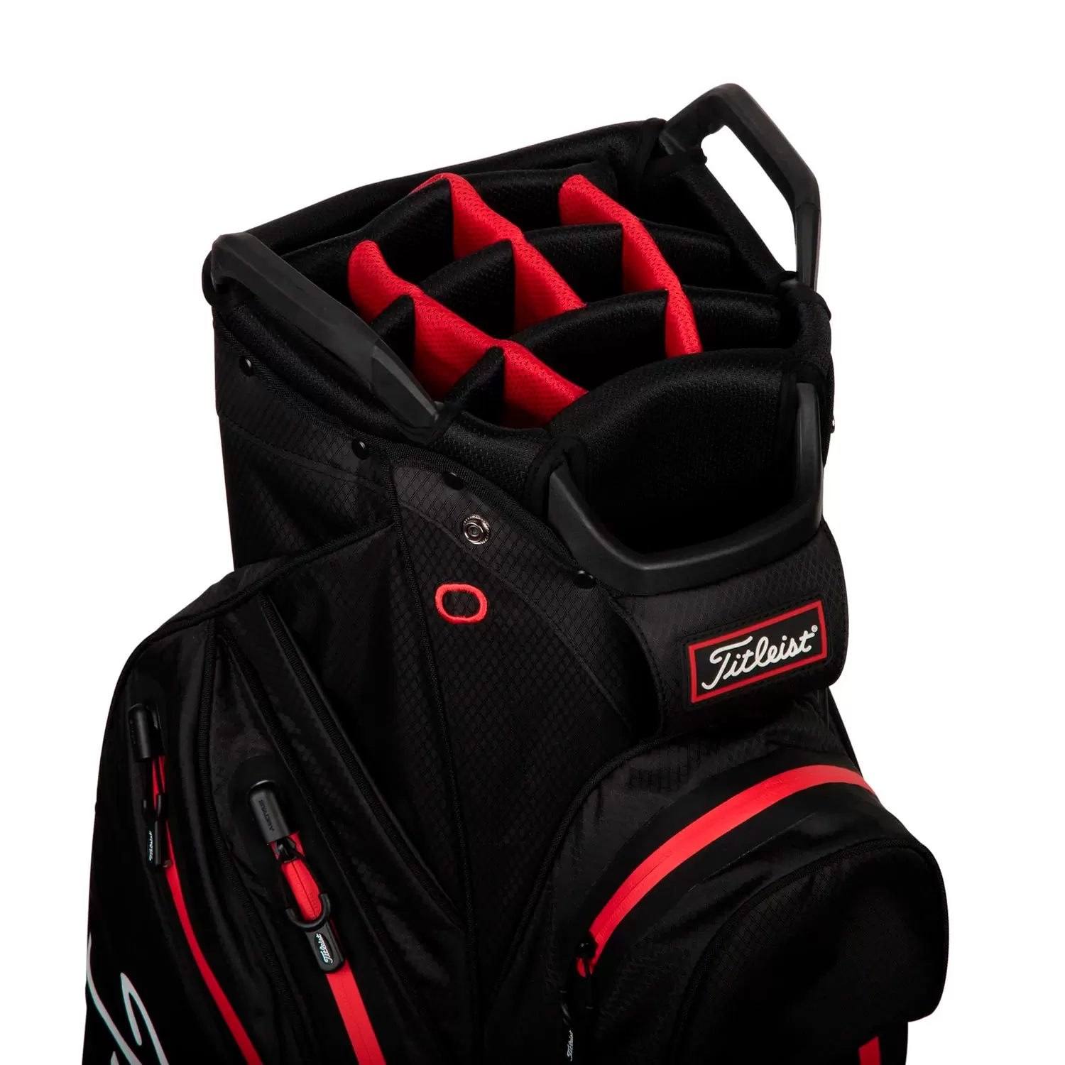 Titleist Cart 14 StaDry Golf Bag - Black/Red