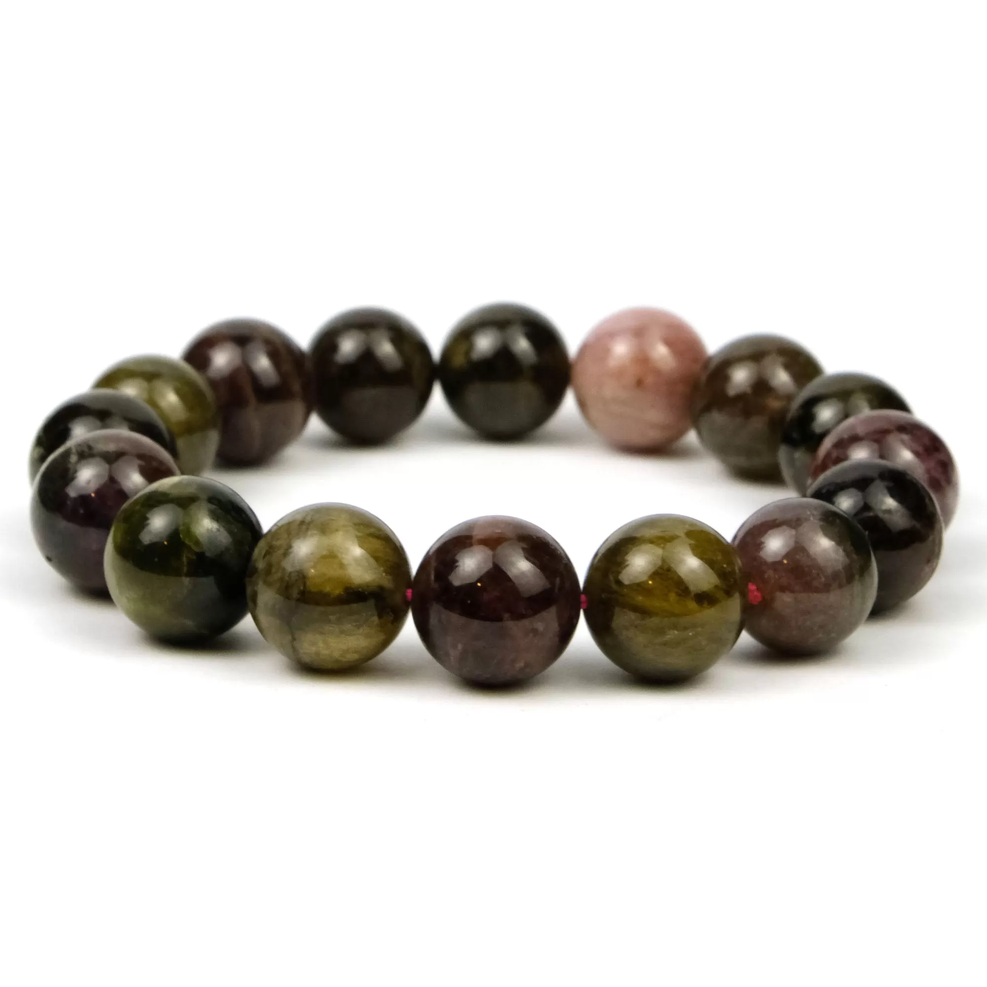 Tourmaline Stretch Bracelet 13mm