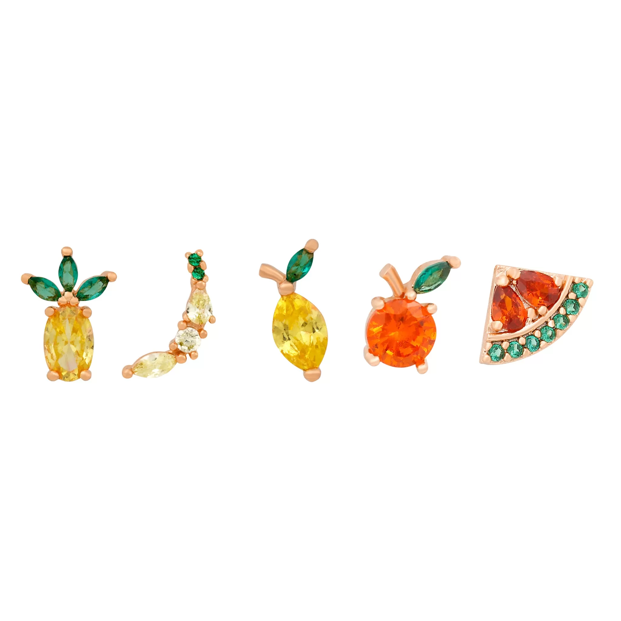 Tropical Fruit Basket Stud Set