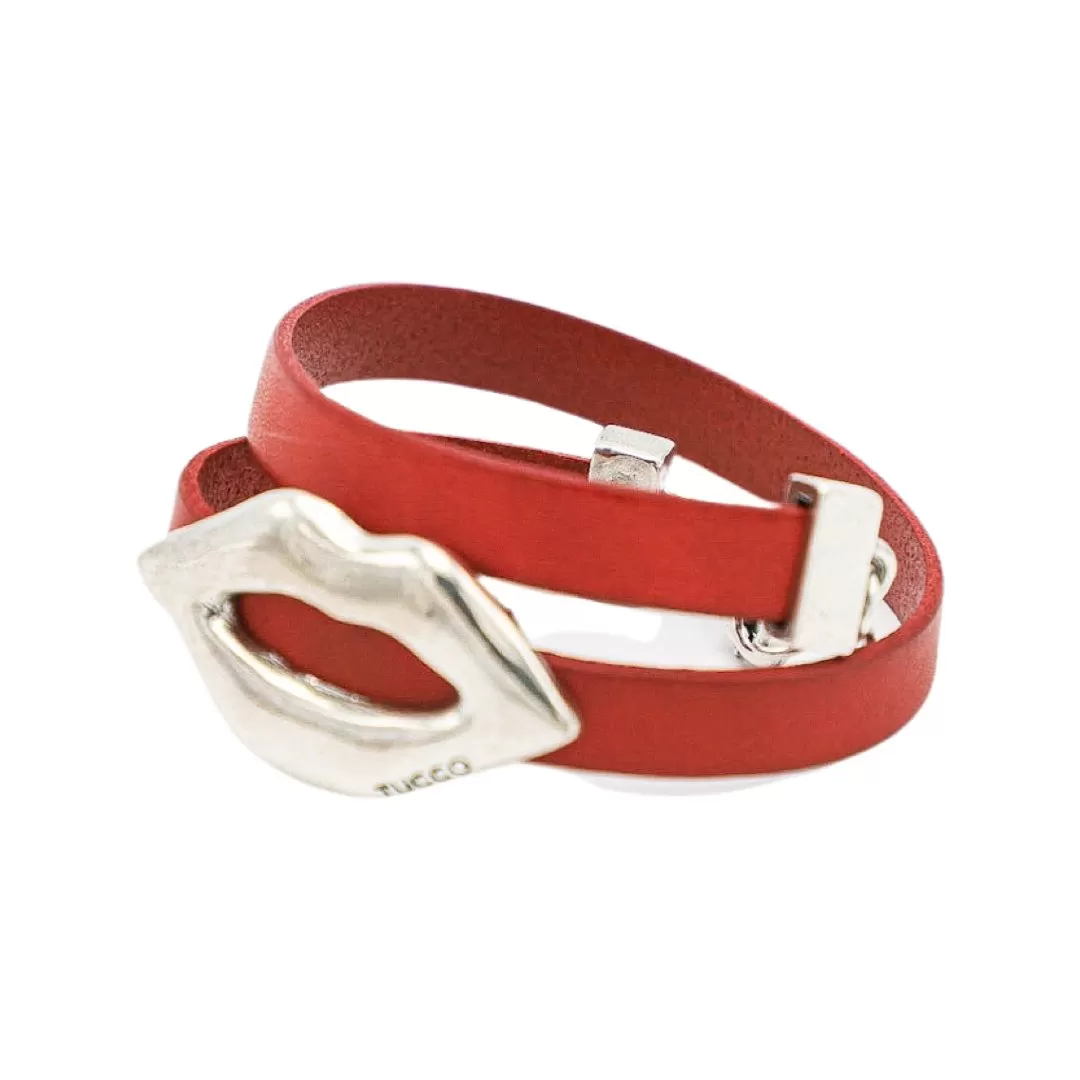 TUCCO KISS ME LEATHER BRACELET