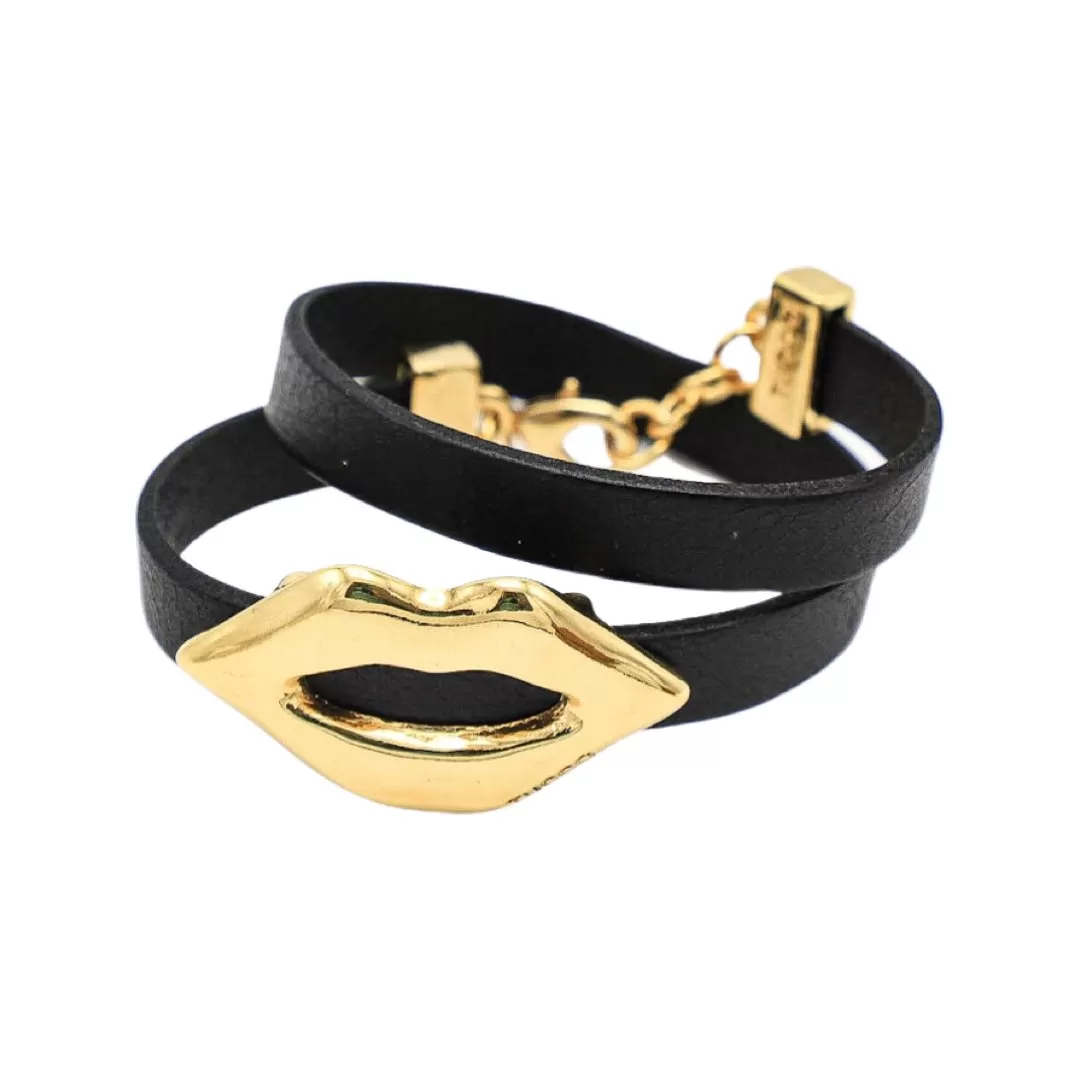 TUCCO KISS ME LEATHER BRACELET