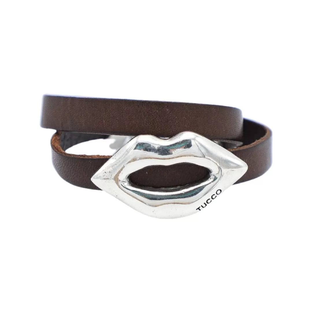 TUCCO KISS ME LEATHER BRACELET