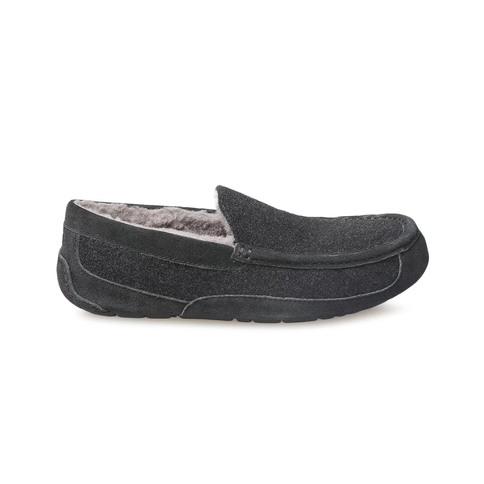 UGG Ascot Wool Black TNL Slippers -  Men's