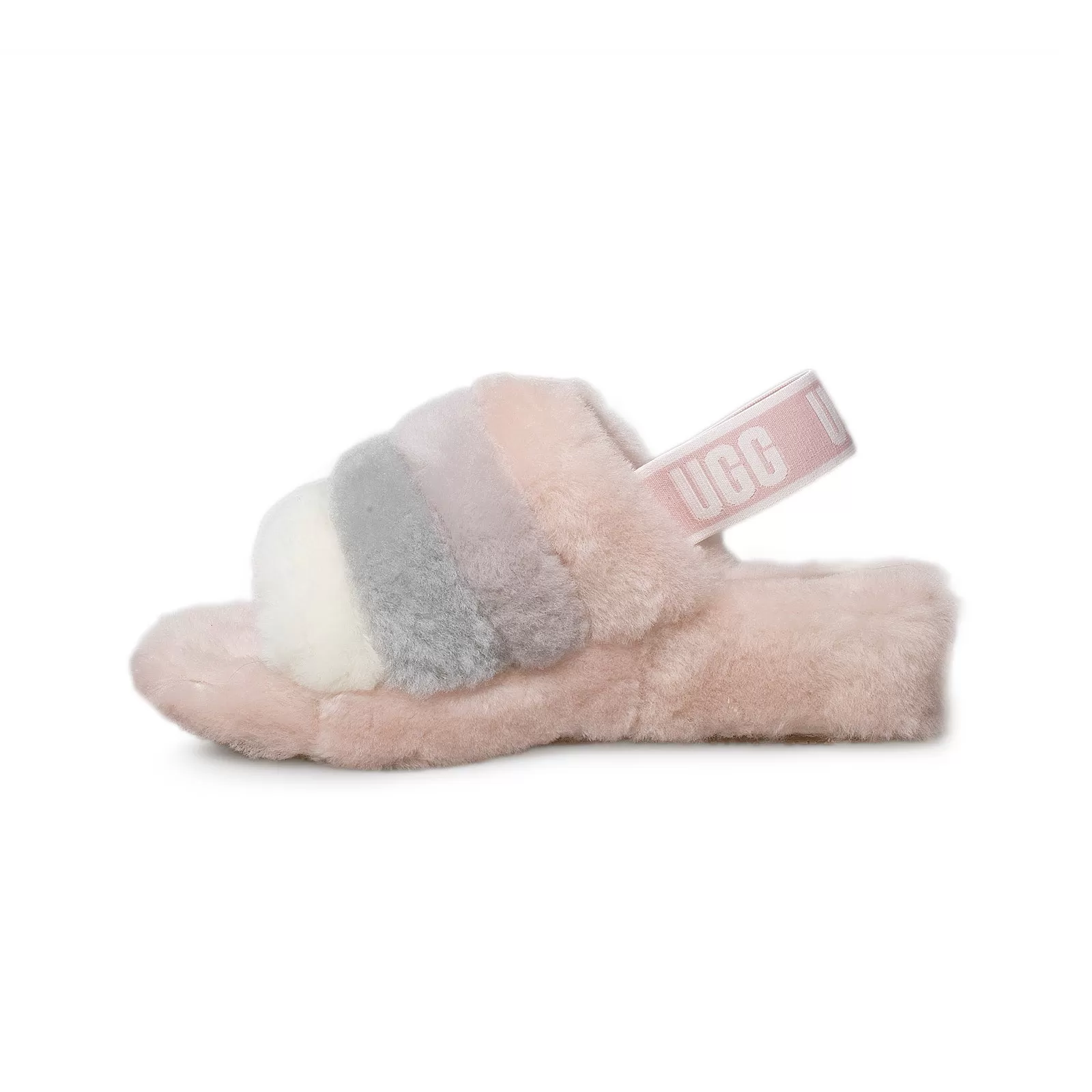 UGG Fluff Yeah Slide Quartz Multi Slippers - Women's