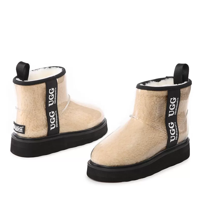 UGG Platinum Coated Rain Boots