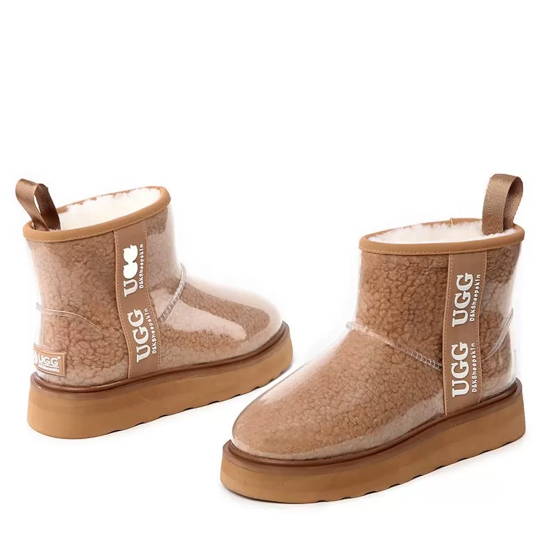 UGG Platinum Coated Rain Boots