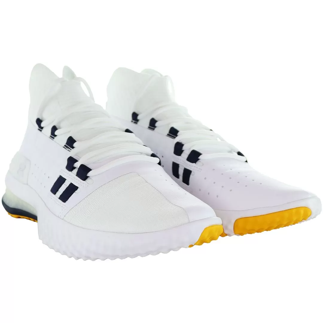 Under Armour Project Rock 2 Mens White Trainers