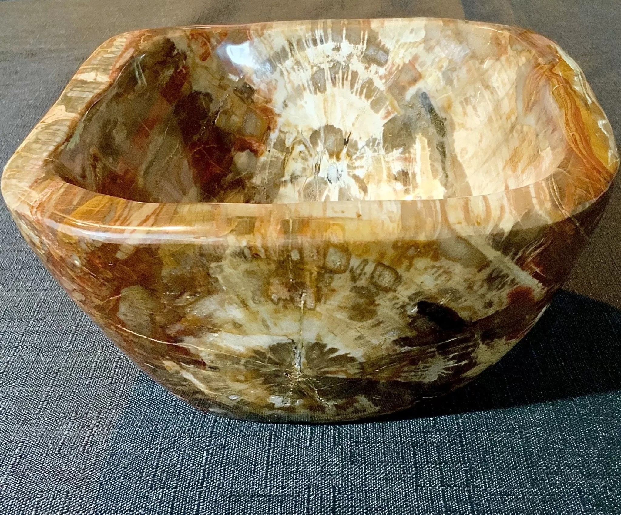 Unity Petrified Wood Bowl