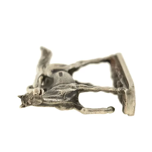 Victorian Silver Horse Equestrian Figural Fob