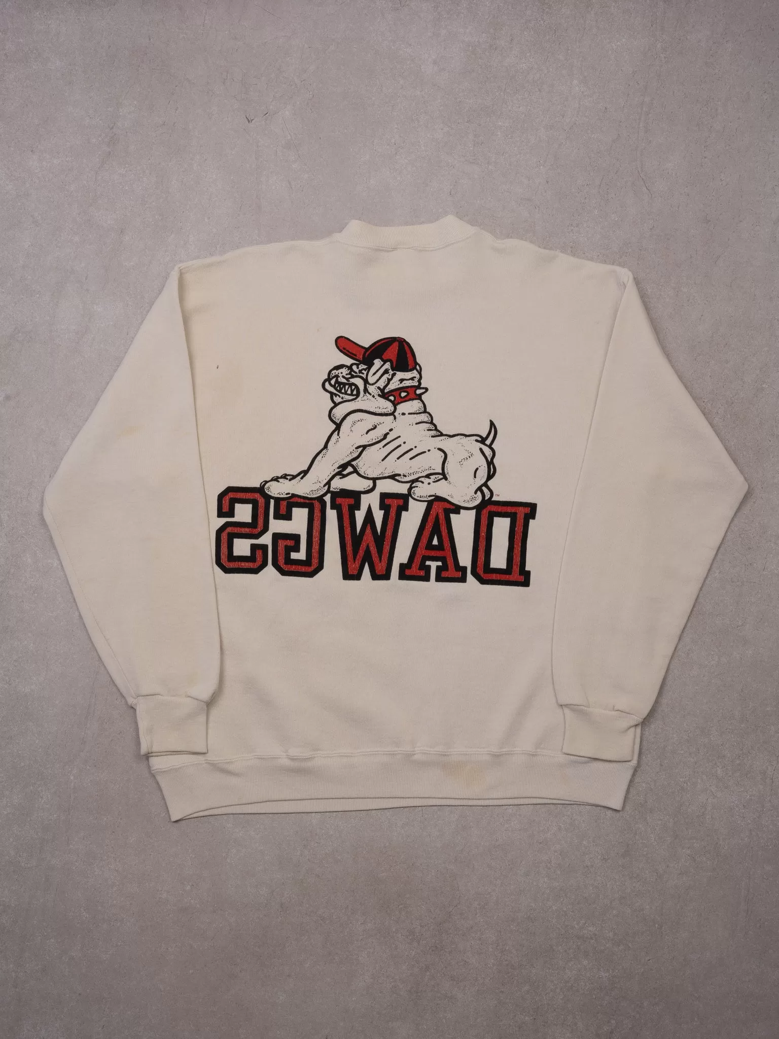 Vintage '88 Cream Dawgs x Russell Athletics Crewneck (L)