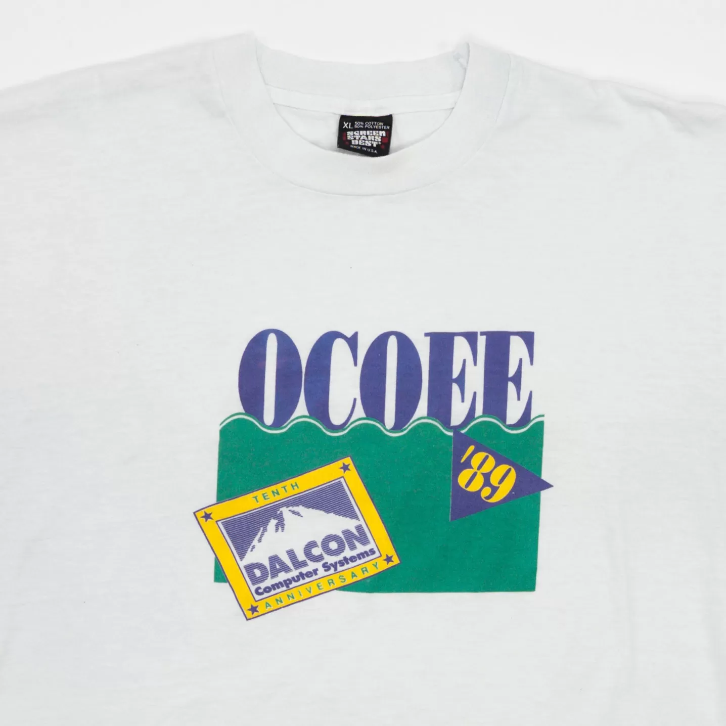 Vintage '89 OCOEE Dalcon Systems Single Stitch Tee (M)