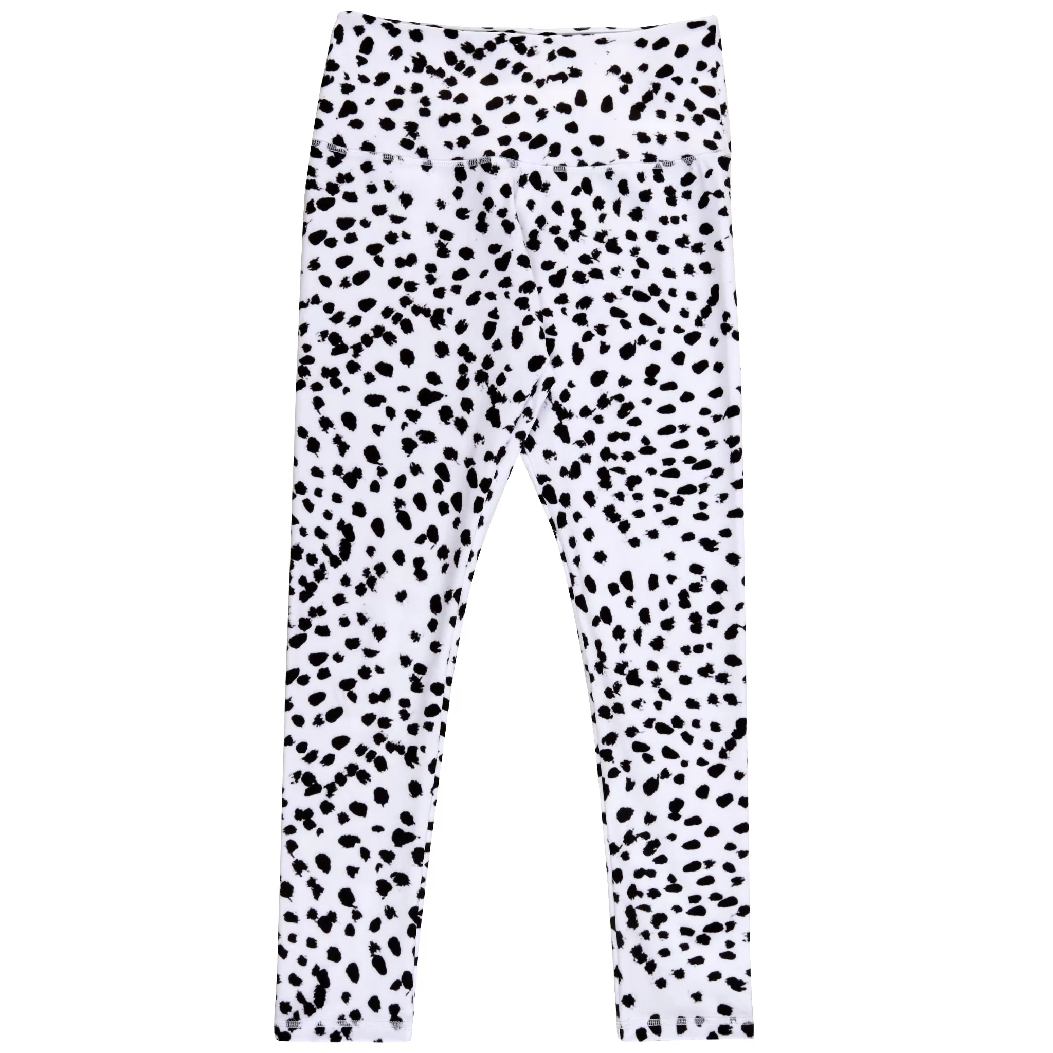 Vintage Dalmatian Print Women's Leggings