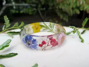 Wildflower Bracelet with Infused Cremation Ash